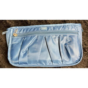 Lug Peacock Blue Cosmetic Bag, Zip Compartments, Like New, Travel, Luggage